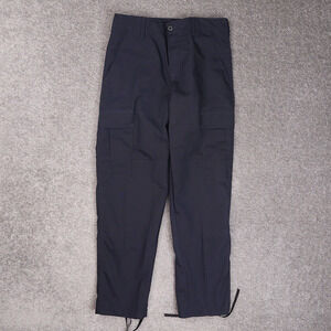 Vintage VF Imagewear Cargo Small Short 30x29 Navy Blue Workwear Uniform Pants